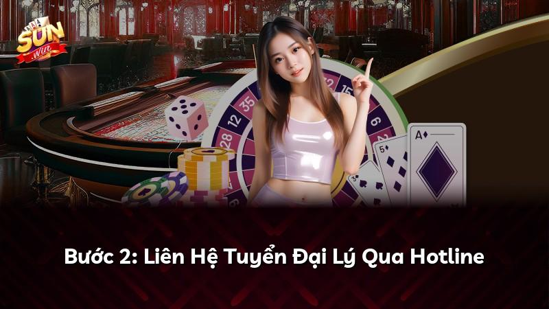 Bước 2: Liên Hệ Tuyển Đại Lý Qua Hotline