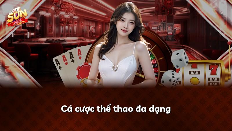 Cá cược thể thao đa dạng
