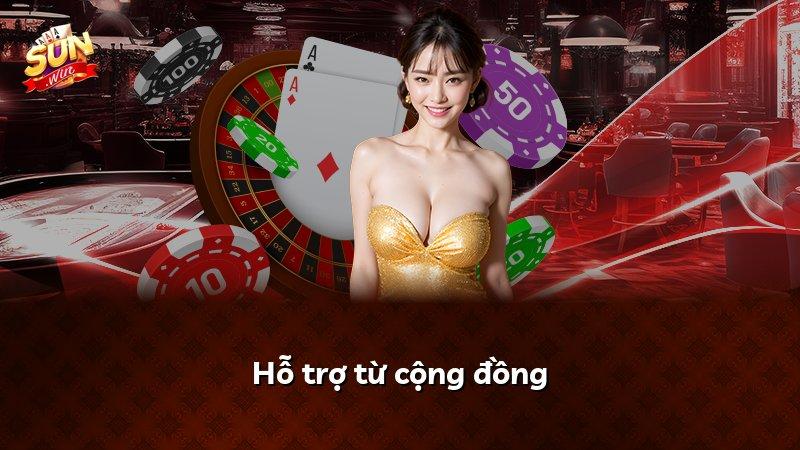 Hỗ trợ từ cộng đồng